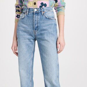 RE/DONE 90s High Rise Loose Jeans Size 28